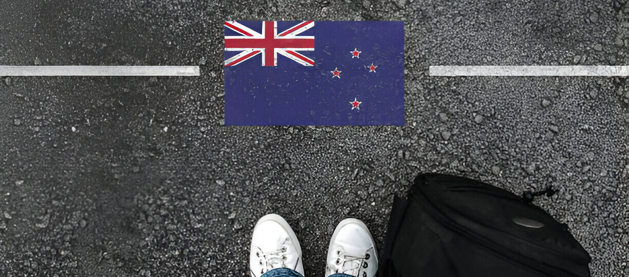 Overseas for the first time. New Zealand.