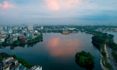 skyline-of-hanoi-in-vietnam