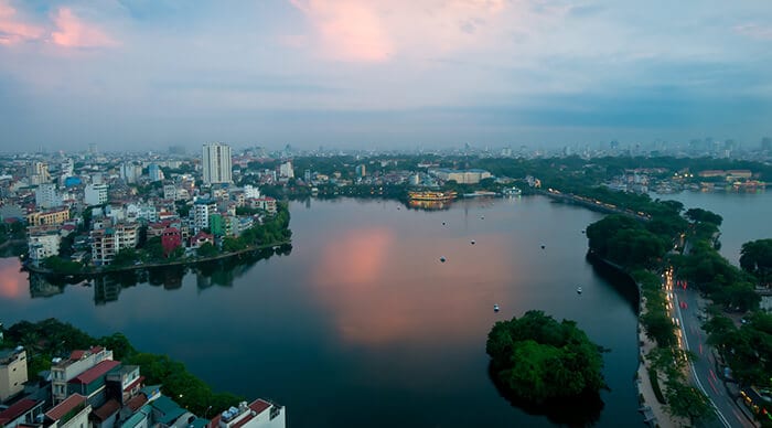 skyline-of-hanoi-in-vietnam