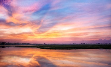 spectacular-asian-sunset-Phnom Penh