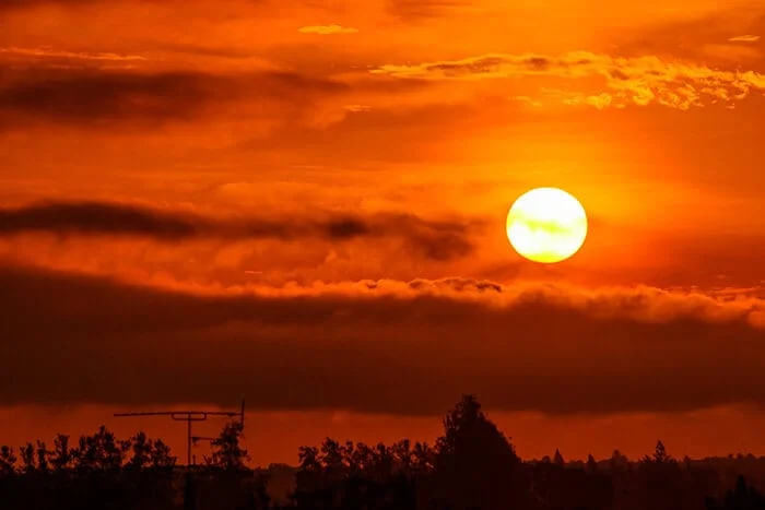 sun-set-Petchaburi, Thailand
